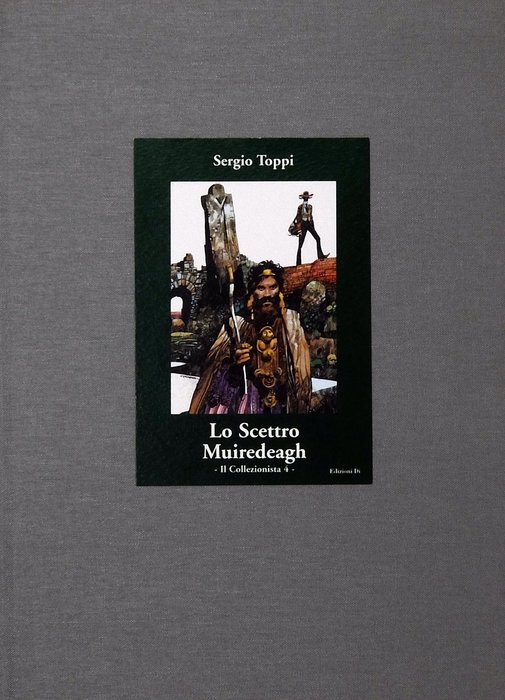 Sergio Toppi - artbook "Il Collezionista 4" + lito firmata - 1 Album - Prima edizione - 2007
