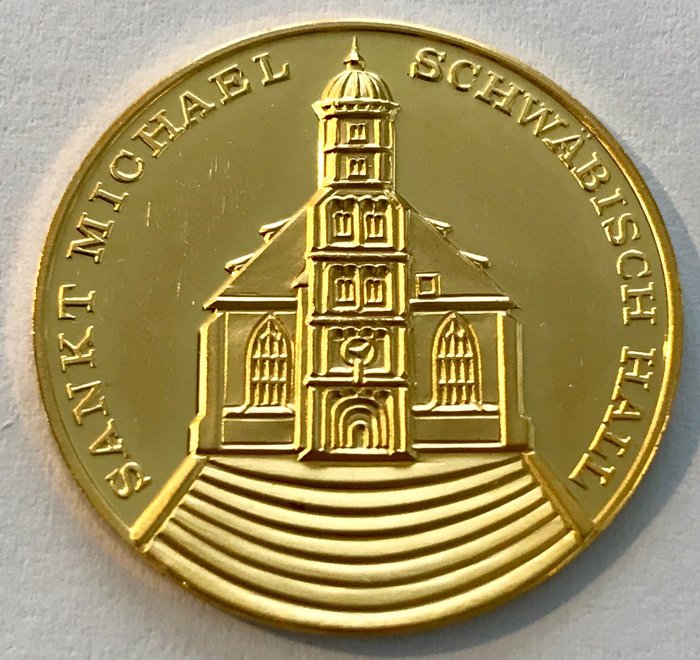 Tyskland - Medaille o.J. - Sankt Michael Schwäbisch Hall - Guld