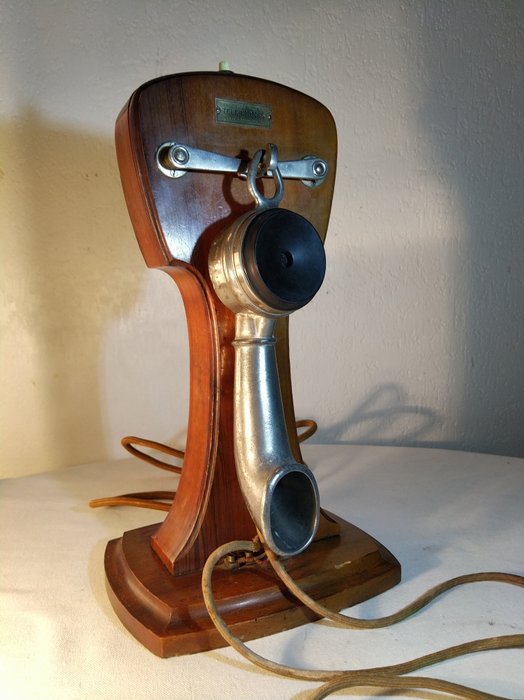 Société Industrielle des Téléphones - S.I.T Violon Téléphone, 1900s - Telephone - Wood- Mahogany