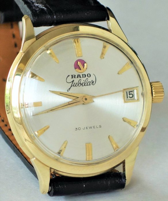 Rado - Jubilar 14 Karat Gold von ca. 1960  - Heren - 1960-1969