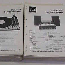 Service Manual-Anleitung für Dual 1226