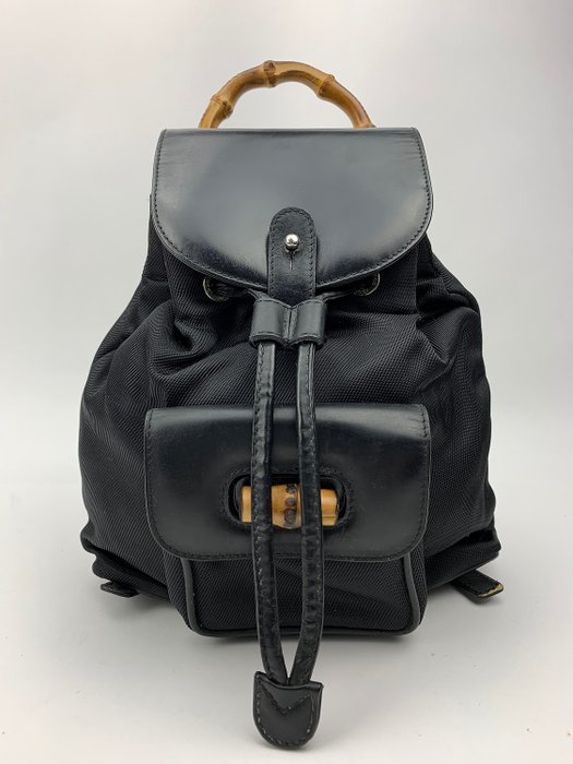 Gucci - Bamboo handle Backpack - Catawiki