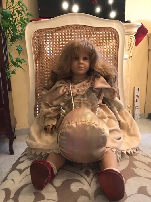 fiba - Doll Bambola vintage da collezione, fiba Made in Italy 