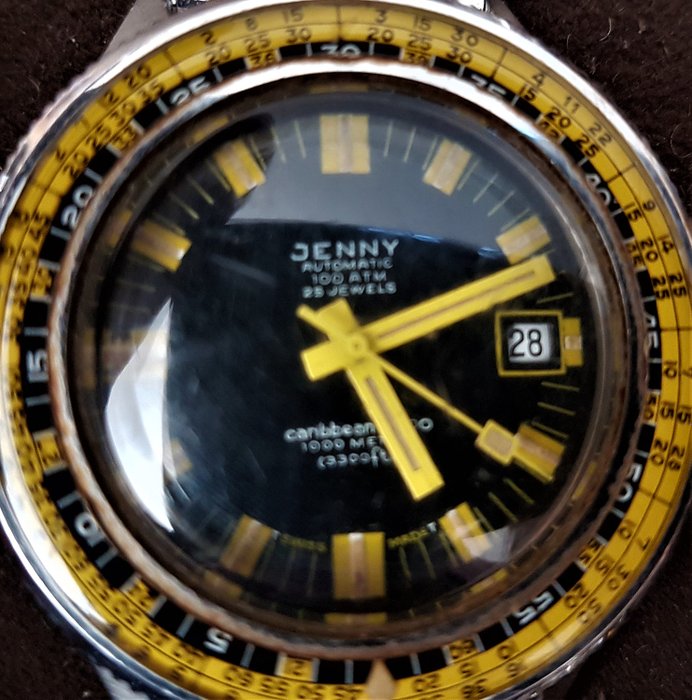   jenny - 	Caribbean 1000 meter Dive watch - 7122753 - 男士 - 1970-1979