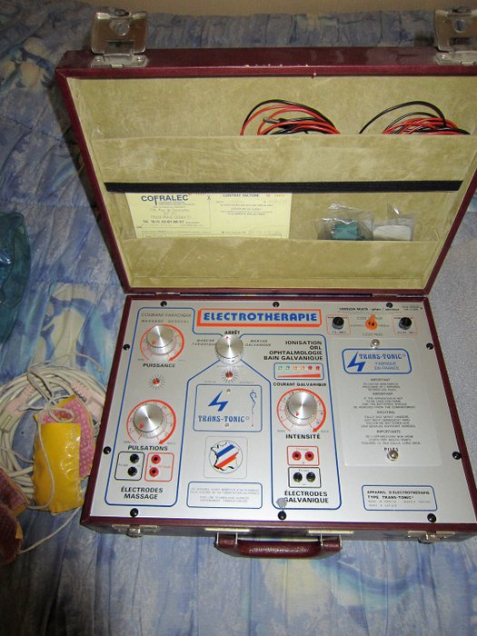 carcasă de electroterapie cu frecvență joasă, cu instrucțiuni complete (1) - Piele