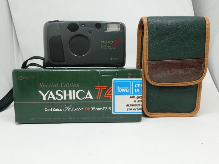 Yashica  T4 Green ( Safari) limited edition
