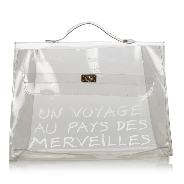 Hermes - Vinyl Kelly Handbag Sac à main 