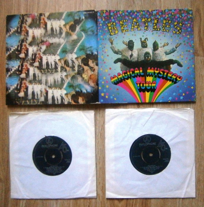 甲壳虫乐队 - Magical Mystery Tour  EP VERY Rare Authentic First Dutch Pressing From 1967 Excellent  Condition - 2 x乙烯基EP - 1967/1967