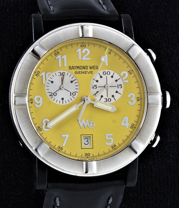 Raymond Weil - "PARSIFAL" W1 8000 - Swiss Chronograph - Ref. No: RW8000SK-G8 - Excellent - Hombre - 1999