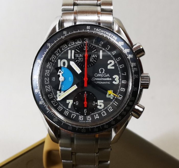 omega speedmaster gmt chronograph