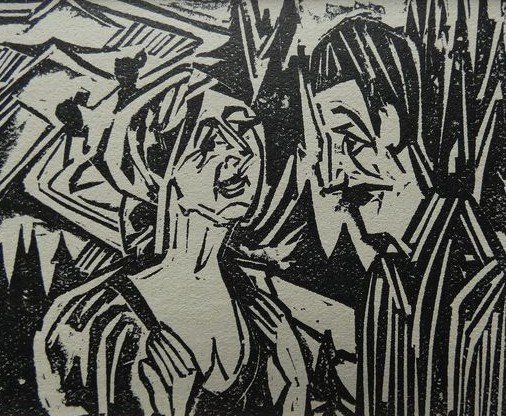 Ernst Ludwig Kirchner ( 1880, 1938 ) - Josua