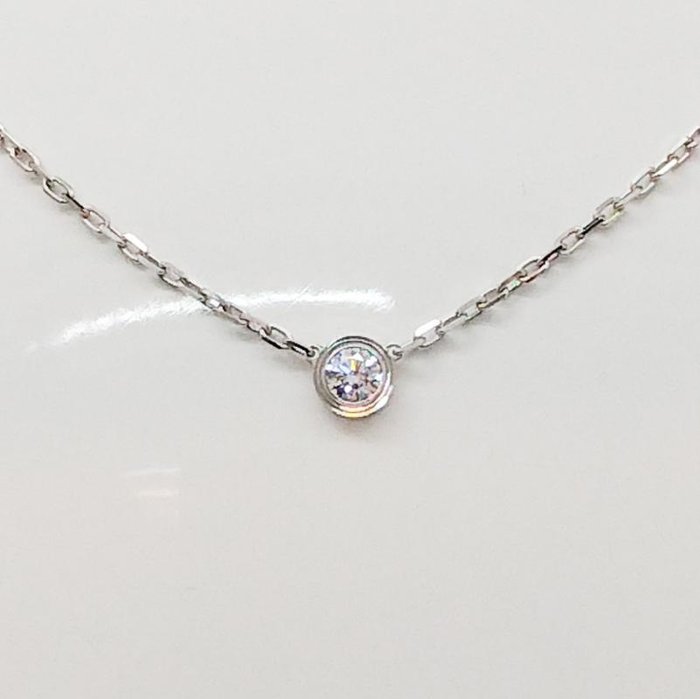 cartier diamants legers necklace size