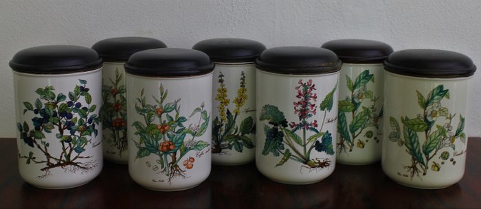 Villeroy Boch Botanica - Villeroy & Boch - Stock pots (7) - Realist - Porcelain, Wood