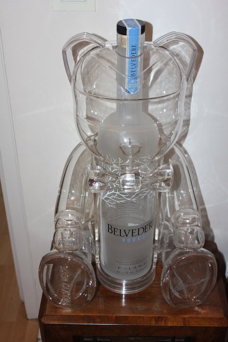 Belvédère - Belve-Bear by Jean-Roch + empty dummy bottle - b. 2013 - 3 l, Empty Dummy bottle