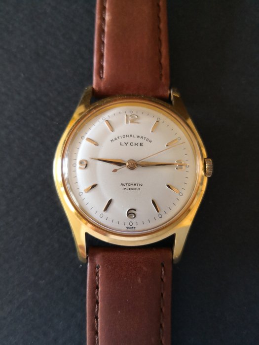 National Watch - Lycke Automatic  - 386583 (Eta Cal. 2451) - Herre - 1960-1969