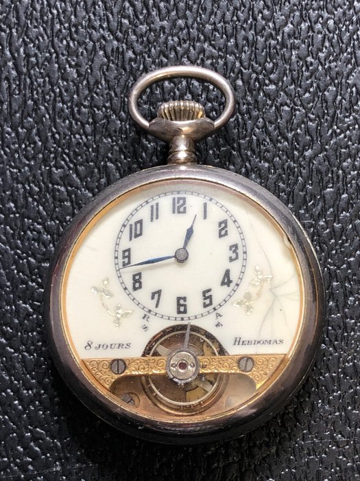 Hebdomas - 8 Jours pocket watch - Uniszex - 1901-1949