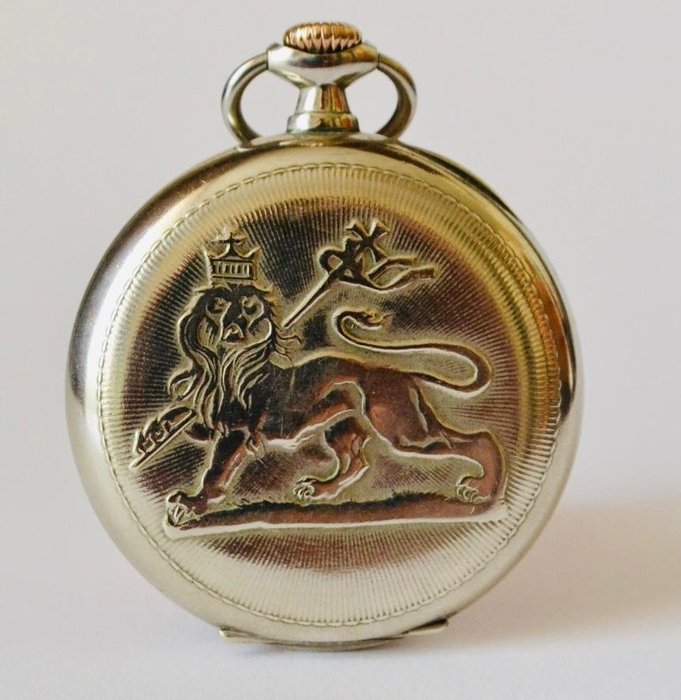 Omega - The Lion Of Judah - pocket watch  - Miehet - 1901-1949