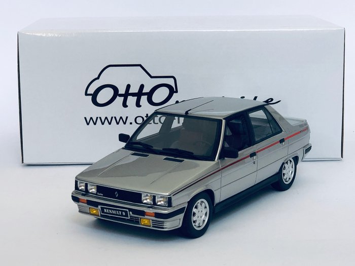 Otto Mobile - 1:18 - Renault 9 Turbo Ph.1 1984 (Silver 620) - Edition limitée: 999 articles