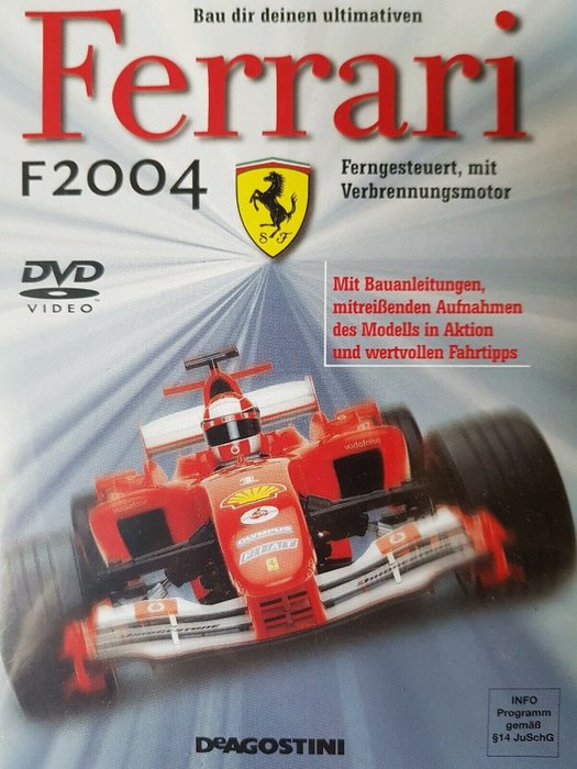 Kyosho - 1:8 - Ferrari F2004 - 1200