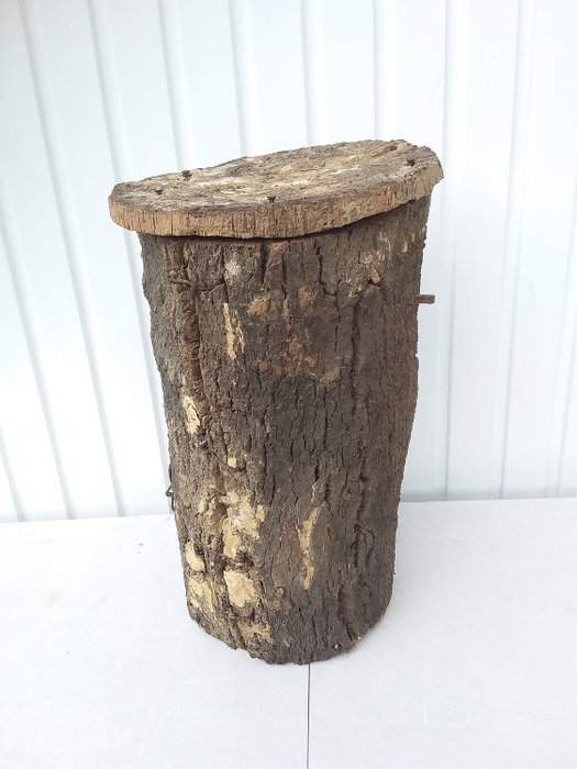 Old cork bee bikube (1) - kork