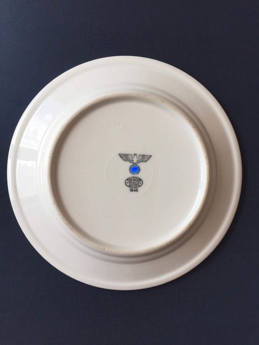 Germany - Original canteen plate Wehrmacht, porcelain Bauscher Weiden - 1942