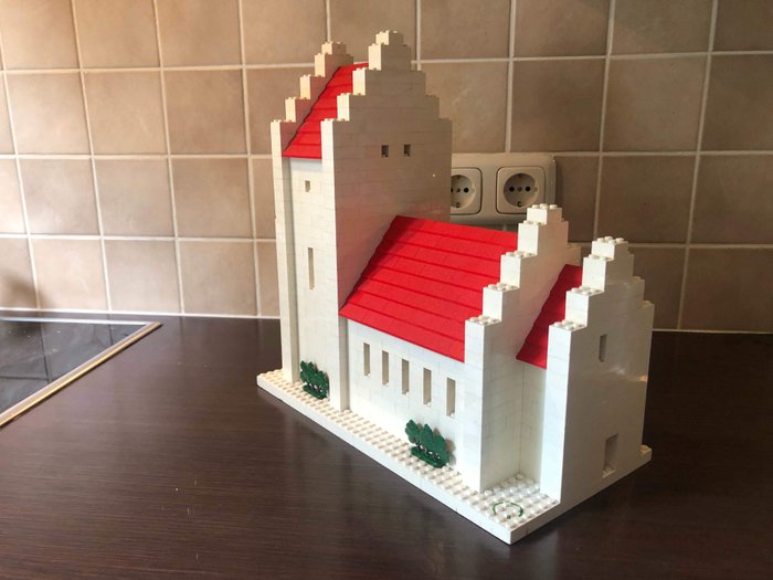 LEGO - MOC - Kościół glued - 1970-1979 - Holandia