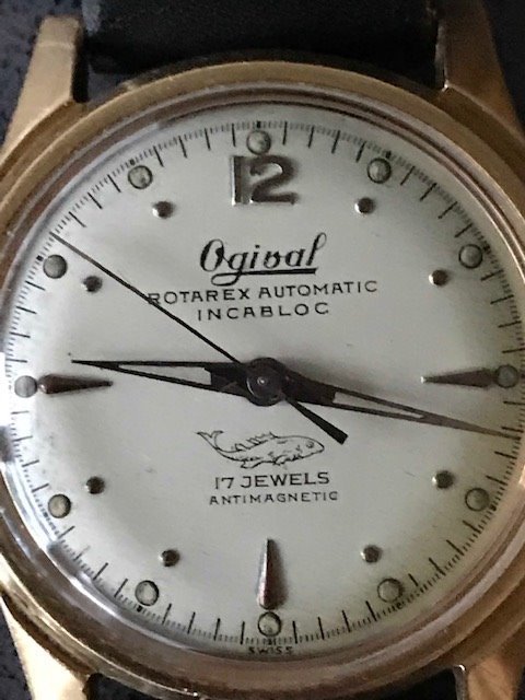 Ogival - Fisk 18K Watch - Serial number: 555766 Ref. No. 1913  - Heren - 1901-1949