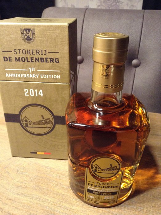 Stokerij De Molenberg Gouden Carolus Gold Fusion - 1ste Anniversary Edition - Original bottling - 50 cl