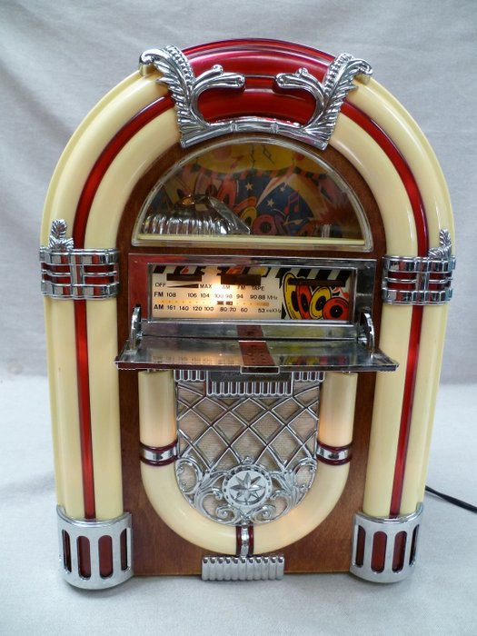 jukebox - Retro mini jukebox - Radiokasettisoitin