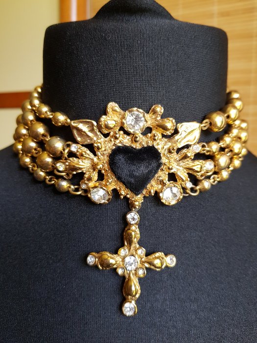 Christian Lacroix choker necklace
