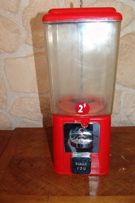 brabo - bubul gum sweet dispenser or peanuts (1) - Plastic, Steel
