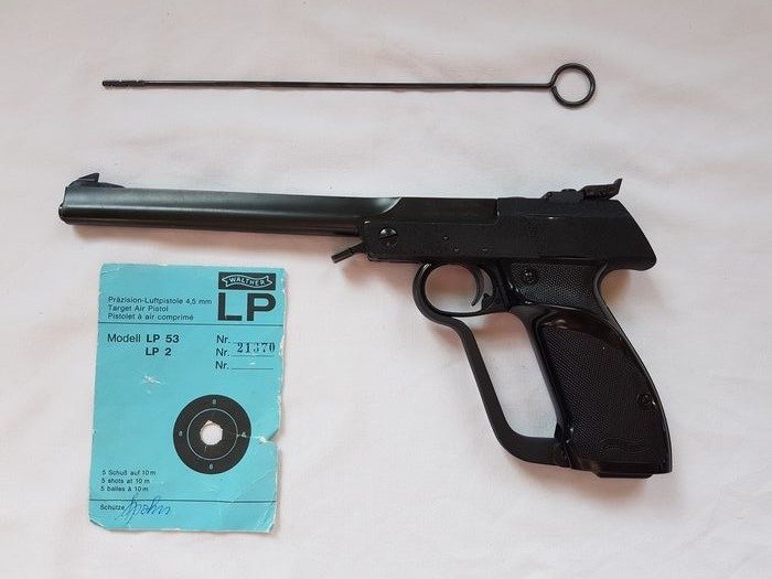 Allemagne - Walther (Carl Walther Gmbh Sportwaffen) - Modell LP2 - Spanbeugel - Pistolet à air -  4.5 mm / .177 cal