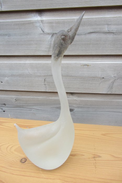 Cenedese - Murano - Figur, 'Scavo' svane (1) - Glass