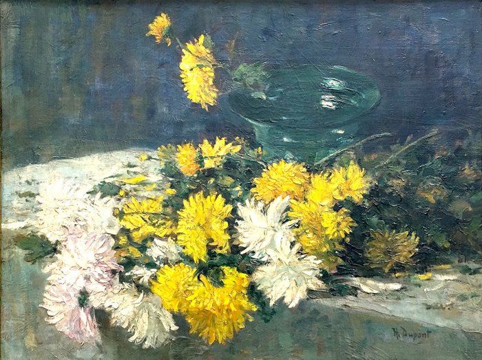 Henri Dupont (20e eeuw) - Stilleven met bloemen