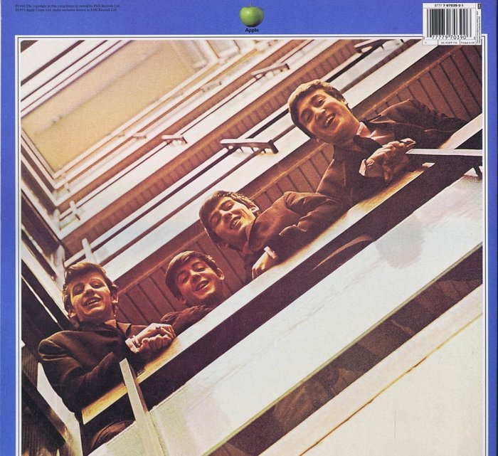 Beatles – 1. 1962-1966 (RED coloured vinyl) 2. 1967-1970 (BLUE coloured vinyl) – 2xLP Album (dubbel album) – 1994/1994