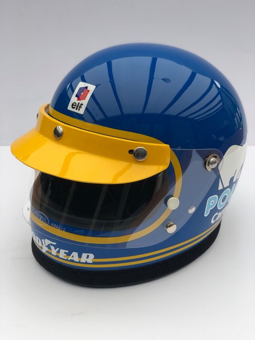 Tyrrell - Formuła 1 - Ronnie Peterson - 1977 - Kask