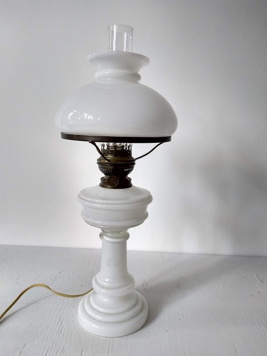 Schutz Marke - Matador Salvator - Frumoasă lampă de ulei - Alamă, Sticlă