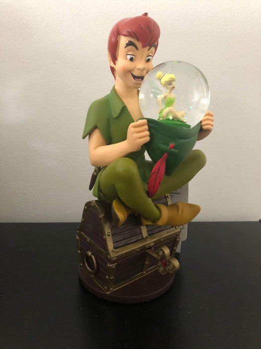 Disney Parks - Musical Snowglobe - Peter Pan & Tinkerbell