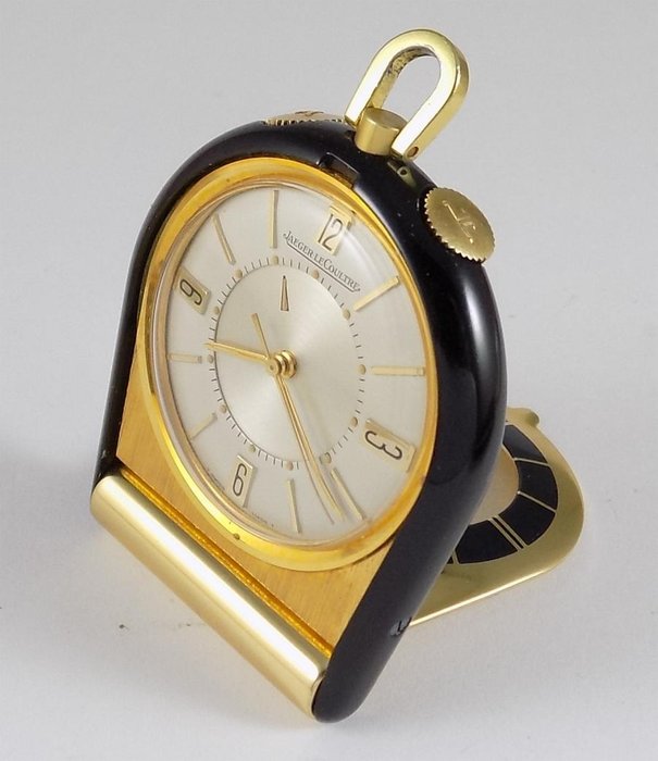 Orologio da viaggio - Jaeger LeCoultre Memovox Alarm - K910 - Placcato in oro - 1960