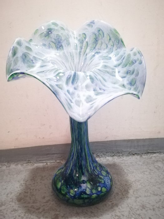 Cristallerie La Rochere - Corolla volubilis vase-- - Glass