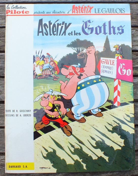 Asterix T3 - Astérix et les Goths - C  - Prima edizione - (1963)