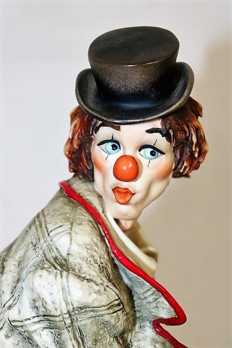 Giuseppe Armani - Capodimonte - clown - Céramique