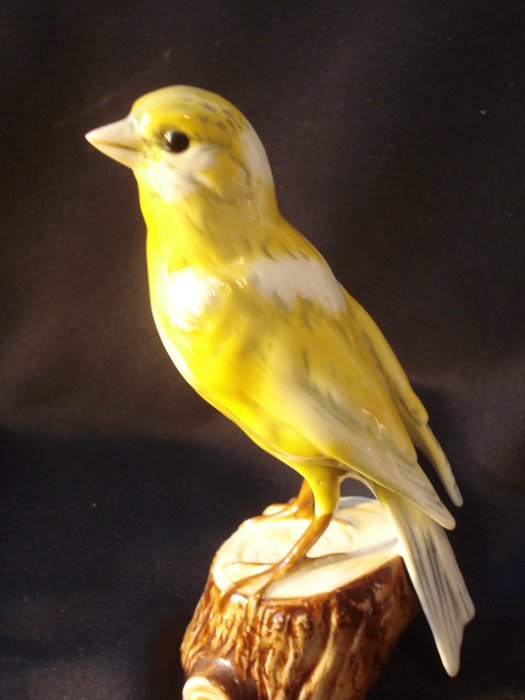 Goebel - Figur, Kanarienvögel - Porzellan