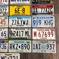 Number Plate Usa License Plates All 50 States 2018 Catawiki