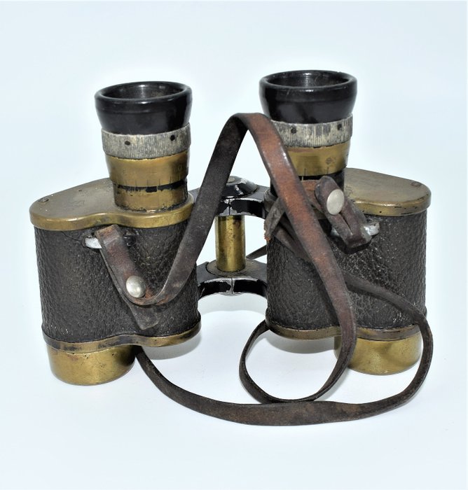 瑞士 - 特種部隊 - Binoculars, 克恩Aarau 6x24 1930 阿米德模型 7143 - 1930