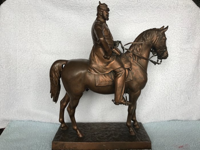 Carl Keil - Guss H. Gladenbeck & Sohn - Sculpture - Bronze (patinated) - 19世紀