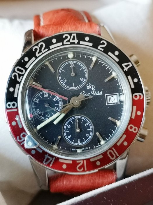 Lucien Rochat - ROYAL NAVY GMT Edition Limitee a 250 pieces - Rif. 23 411 035 - 男士 - 1980-1989