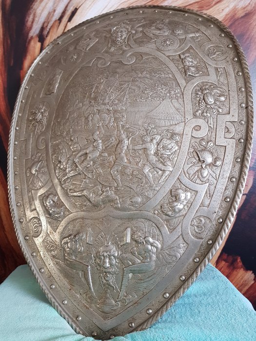 France - Shield - Ceremonial Shield King Henry II 1870