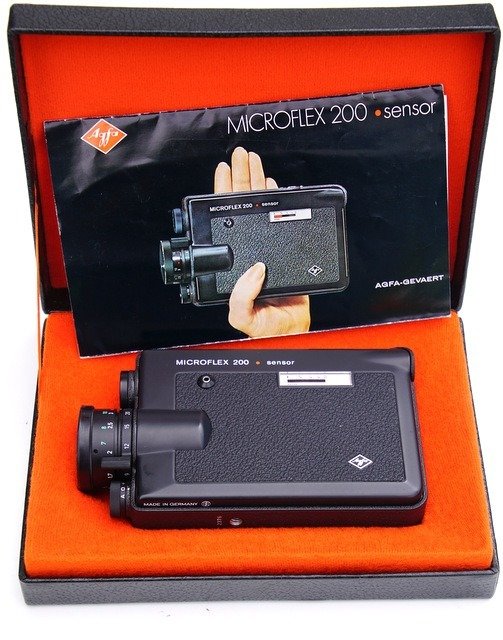 Agfa Taschenkamera Microflex  200 sensor