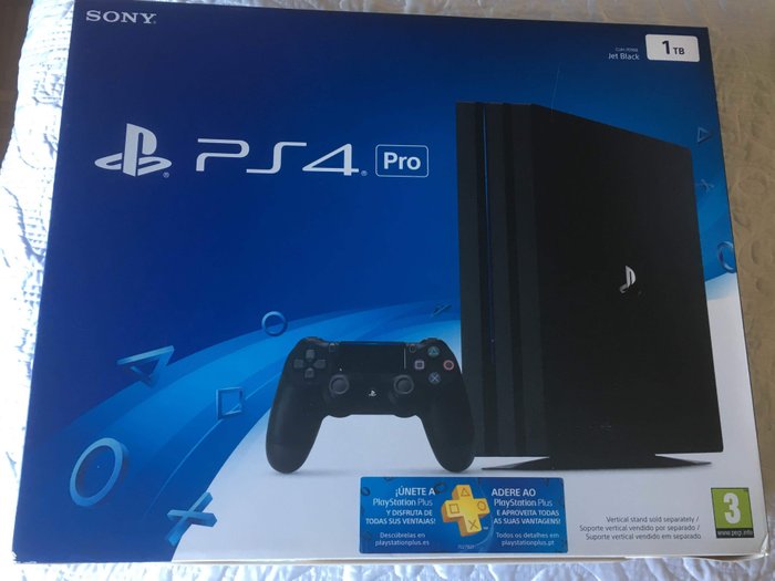 1 Sony PS4 Pro - Console with games (4) - In original box - Catawiki